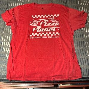 Disney World T-shirt, toy story themed red size XL